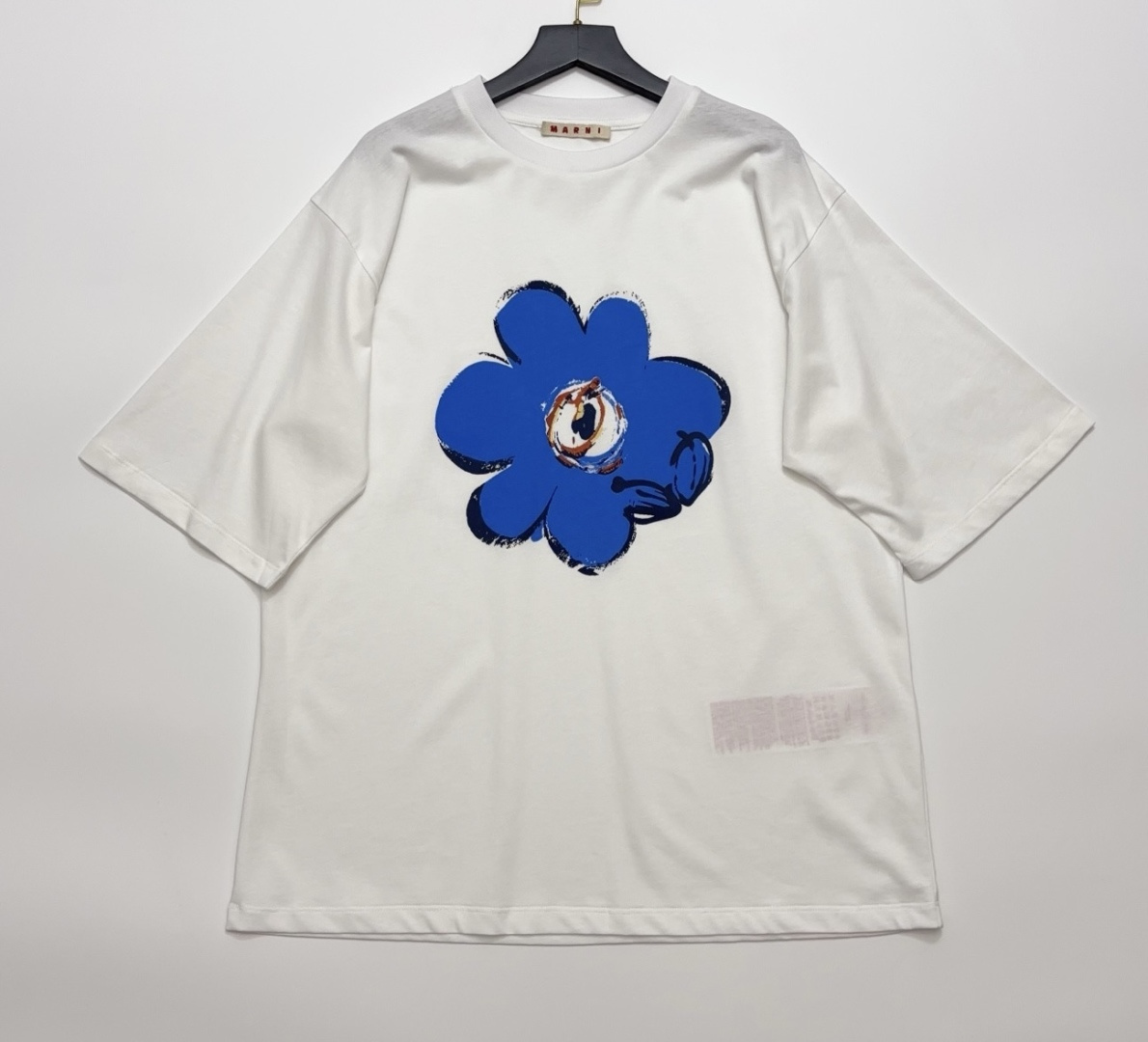 Marni Spring/Summer 2026 Large Floral Print Short Sleeve T-Shirt