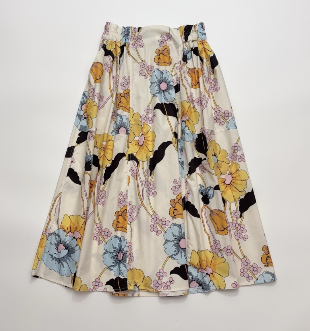 MARNI Pre-Spring 2026 Floral Print Midi Skirt