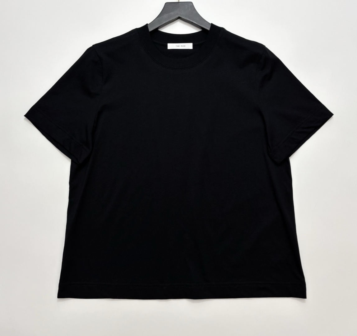 The Row Solid Color Essential Short-Sleeve T-Shirt