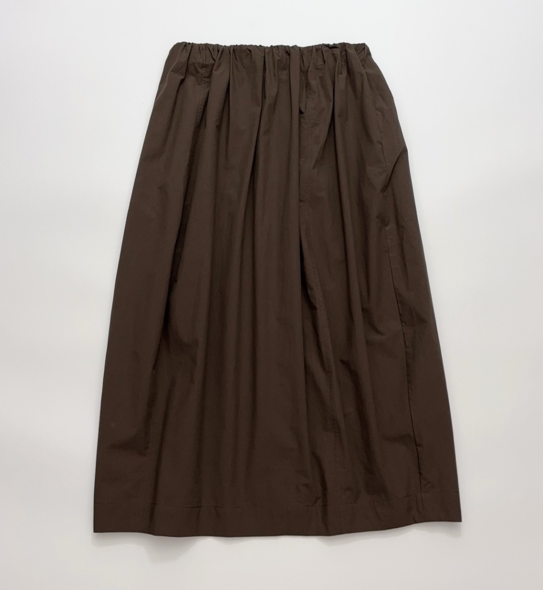Time Minimalist Asymmetrical Pleated Sculptural Skirt