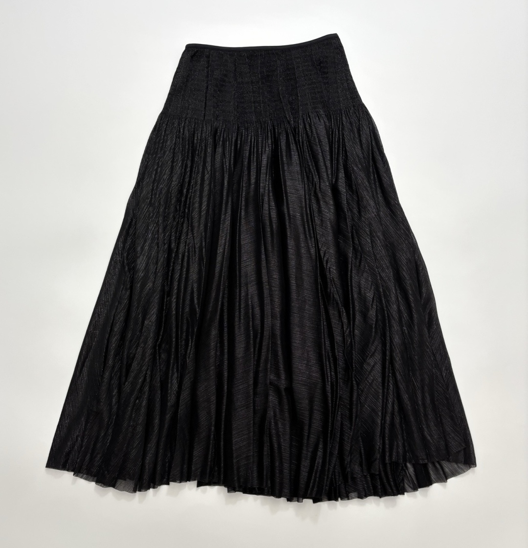 High-Stretch Elastic Waist Skirt
