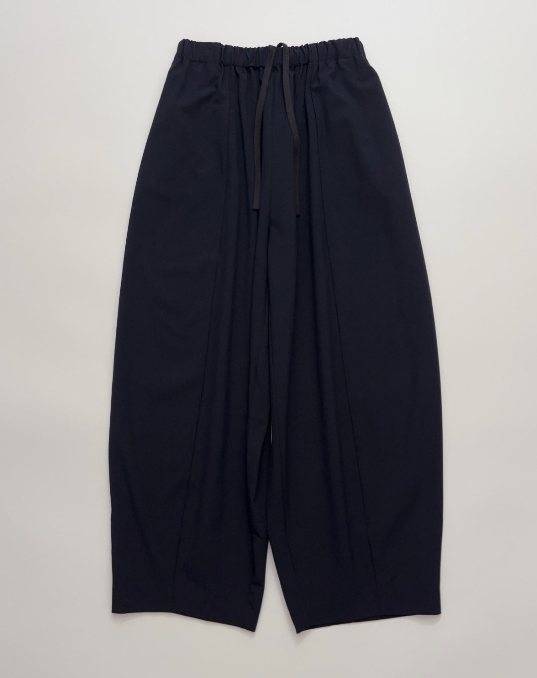 New Arrival High-Elastic Waist Trousers with Tie Belt