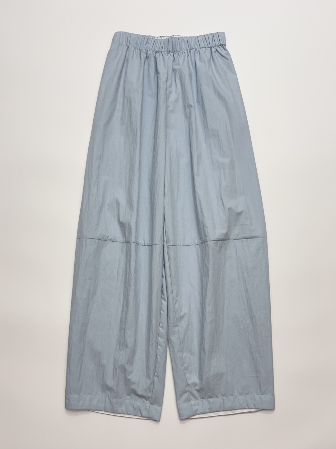 Spring/Summer Thin Elastic Waist Relaxed Casual Pants, Loose Lightweight Sun-Protective