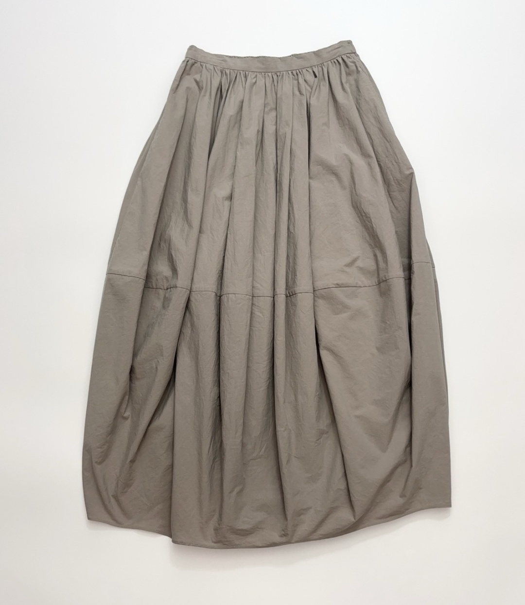 Japanese Style Kelen Solid Color Simple Half Skirt Long Skirt