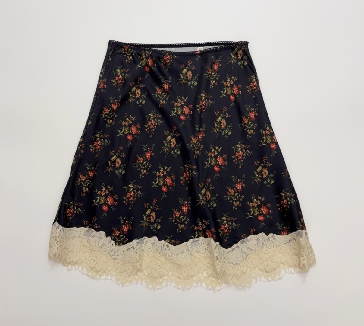 Dôen Giulietta Vintage Floral Print Mini Skirt