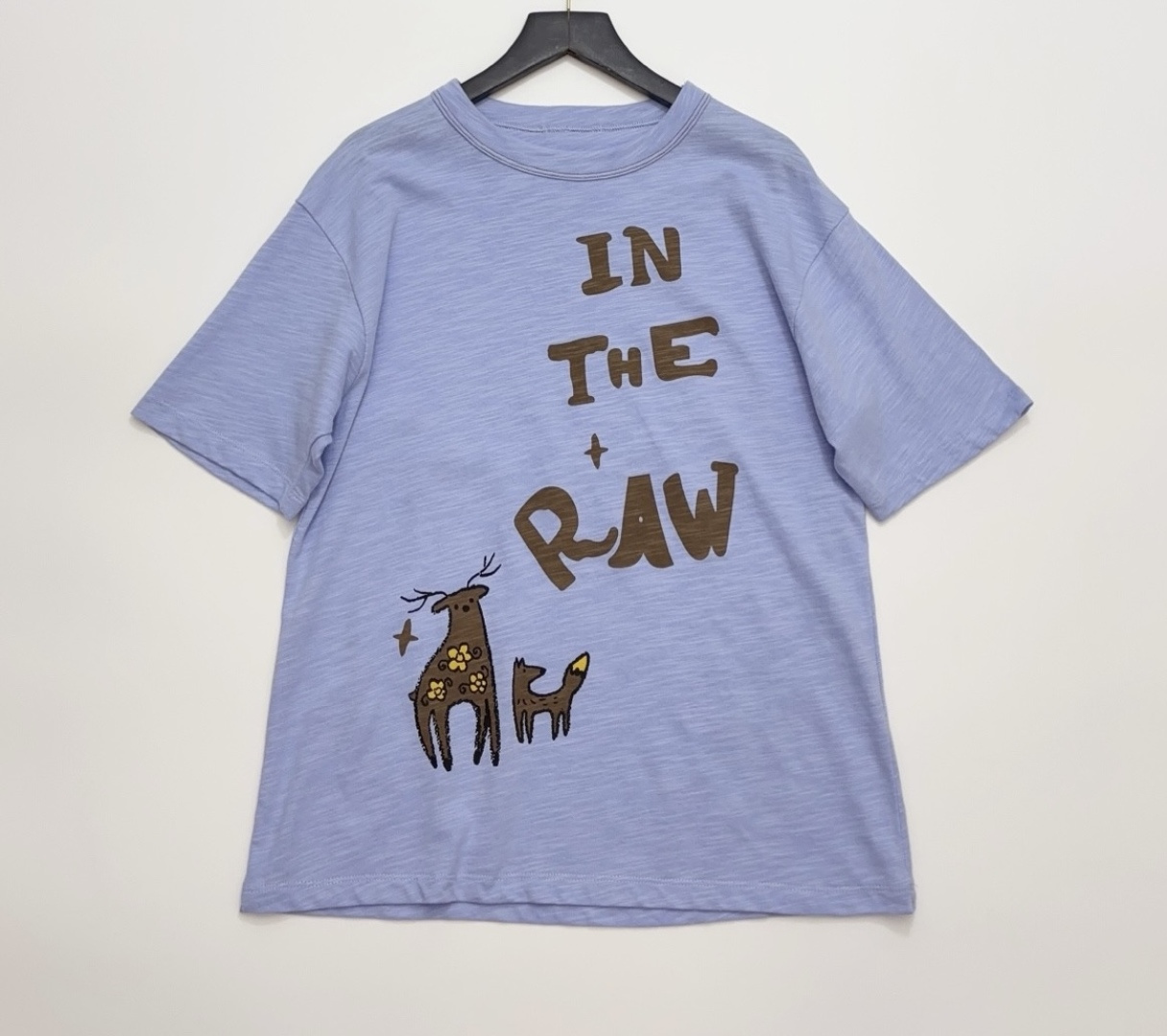 Japanese Style Printed Short Sleeve T-Shirt