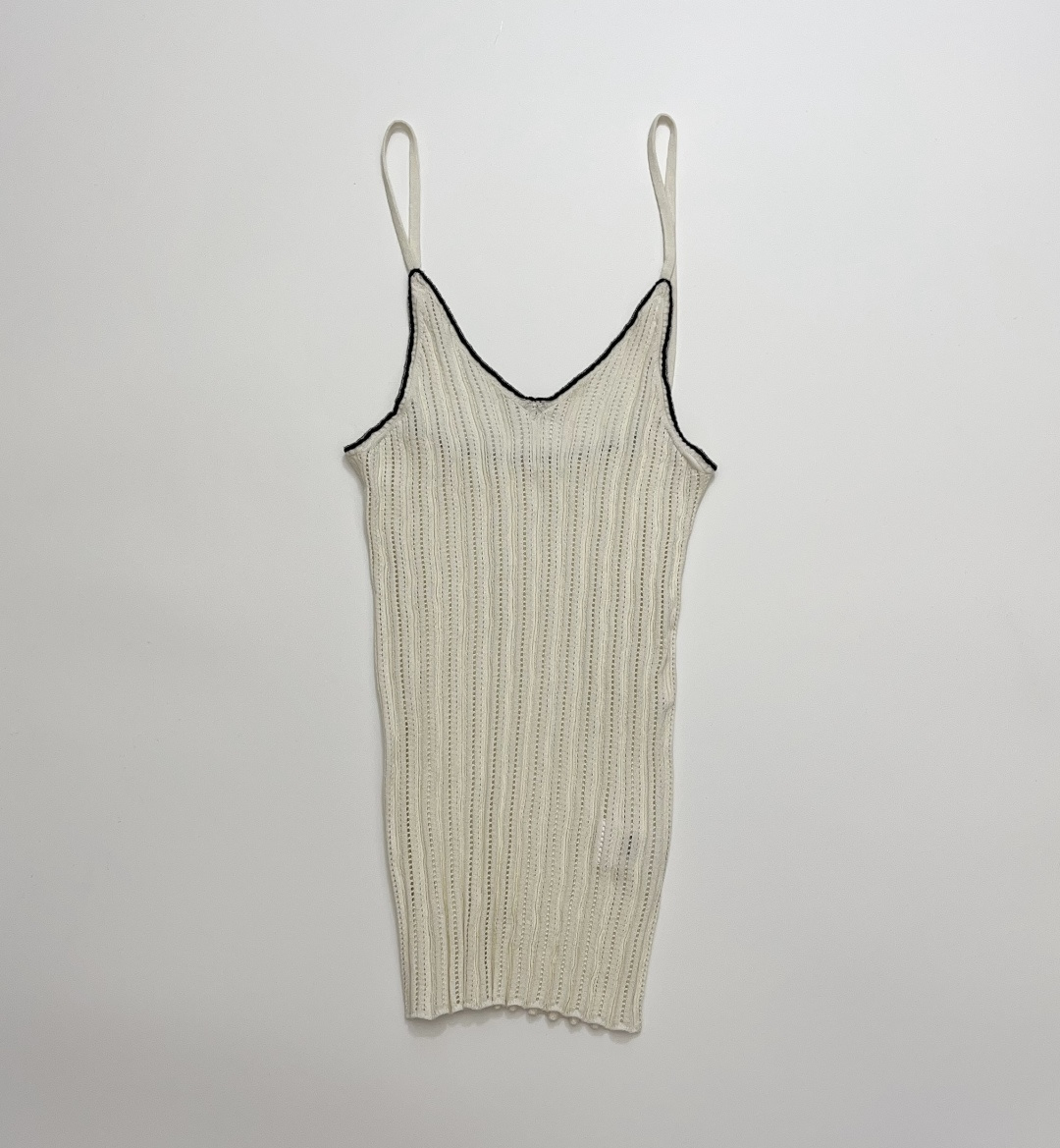 Isabel Marant Early Spring India Cotton Knit Cami Top