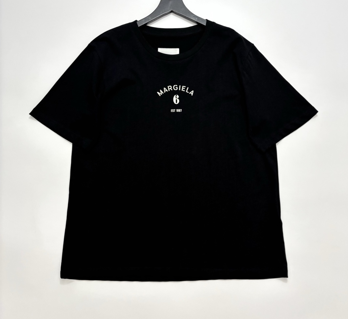 MM6 Maison Margiela Digital Print Crewneck Short Sleeve T-Shirt