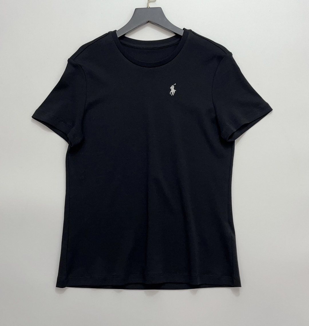 Polo Ralph Lauren Pony Embroidery Simple Crewneck Short Sleeve T-Shirt