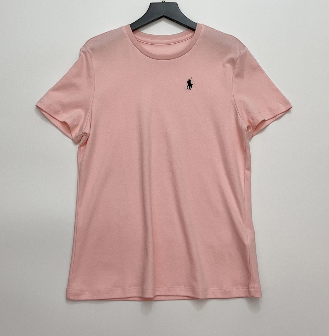 Polo Ralph Lauren Pony Embroidery Simple Crewneck Short Sleeve T-Shirt