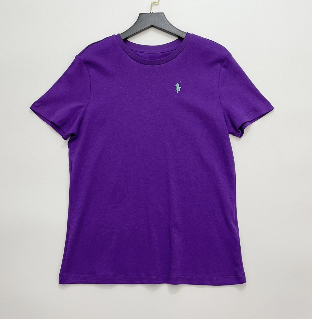 Polo Ralph Lauren Pony Embroidery Simple Crewneck Short Sleeve T-Shirt