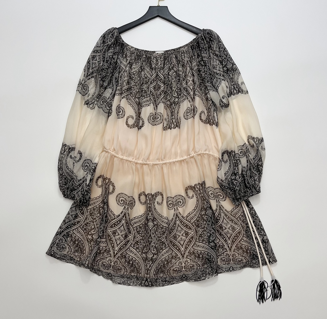 Hemant & Nandita Vintage Print Dress