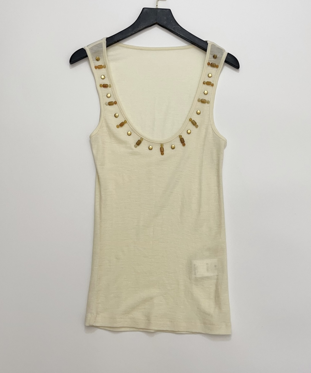 XU ZHI Beaded Embellished Vest Top