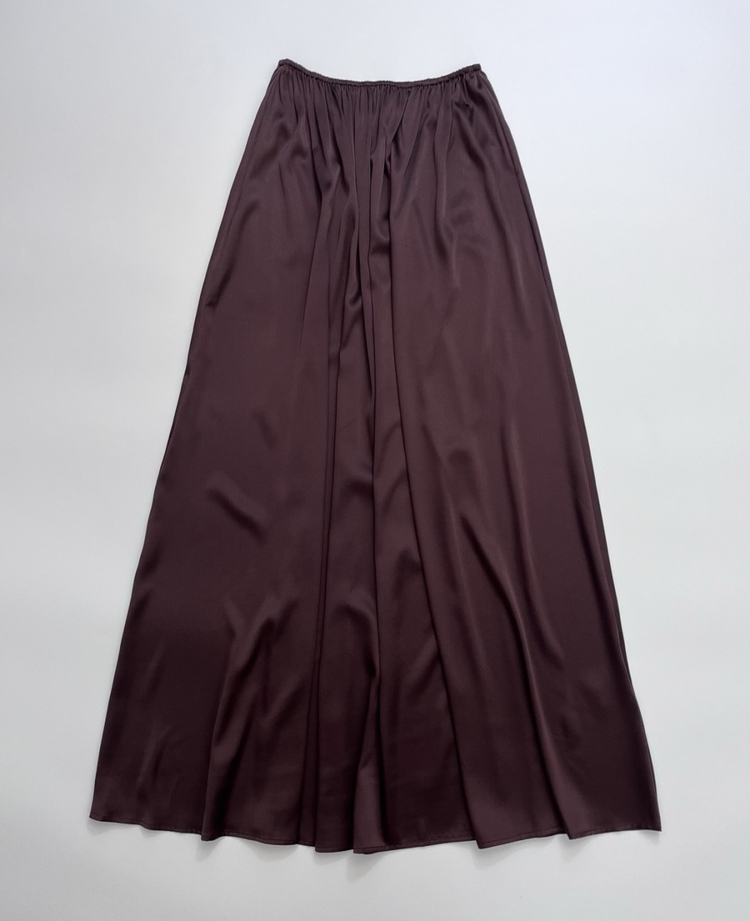 Helsa Brown 'Old Money' Style Elastic Waist Long Skirt
