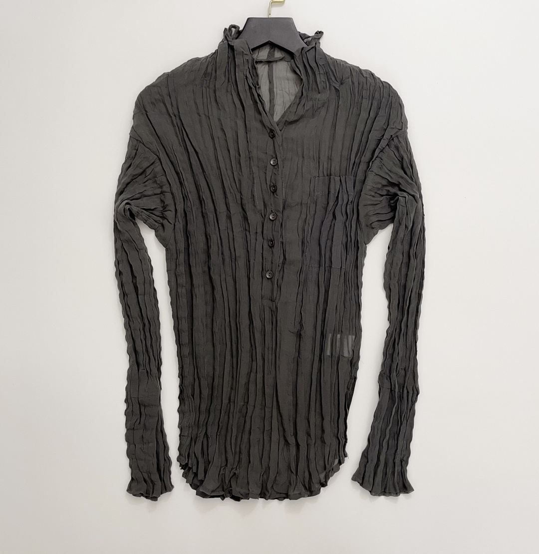 Japanese Style Hand-Pleated Sun Protection Shirt