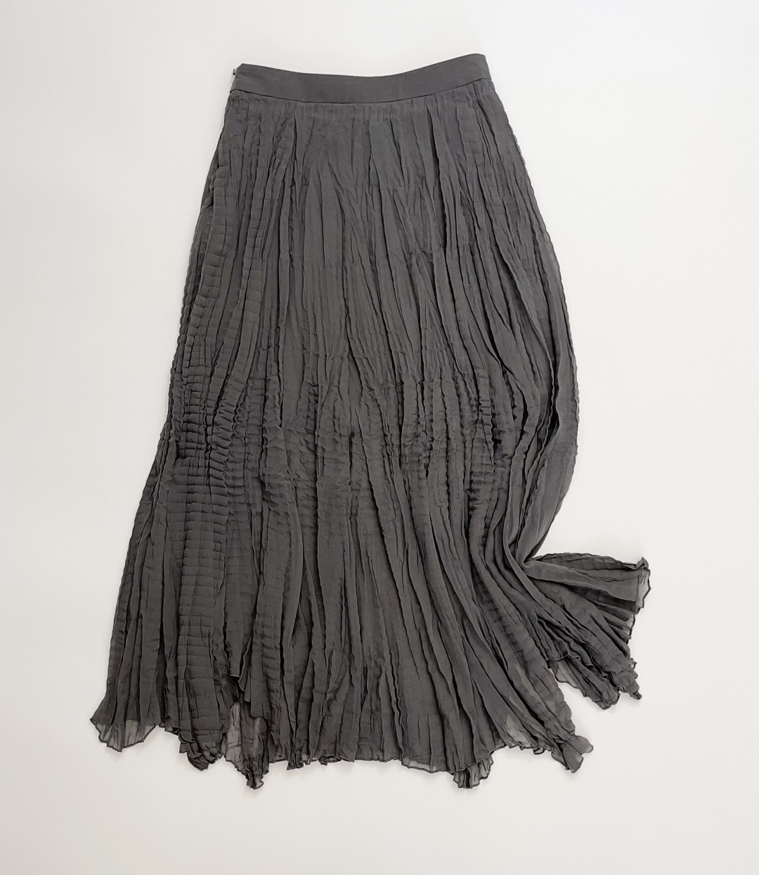 Japanese Style Hand-Pleated Flowy Skirt