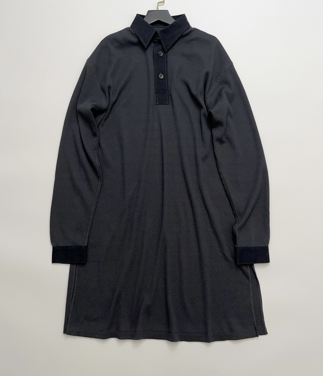 MM6 Maison Margiela Simple Long Sleeve Polo Dress