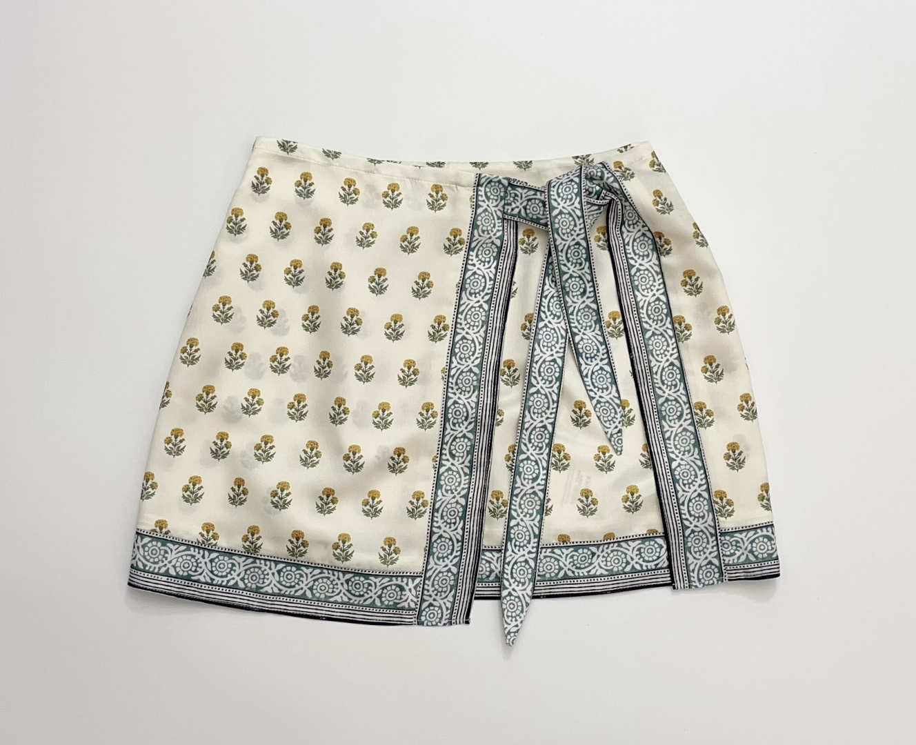 ODTD Tencel Resort Print Mini Skirt
