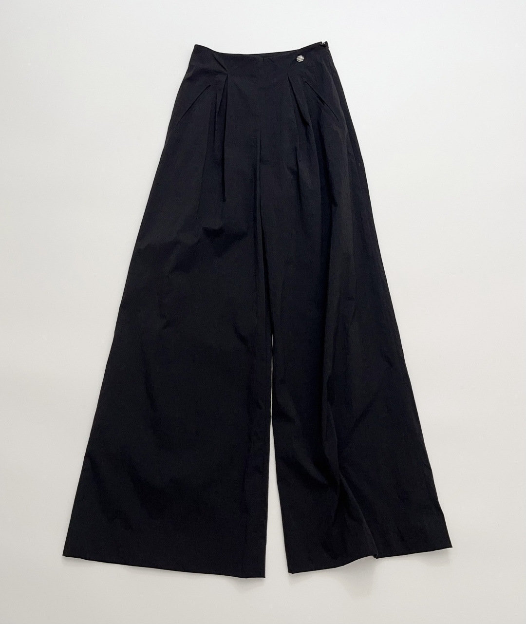 Chanel Tech Fabric Lightweight Cooling Wide Leg Casual Trousers