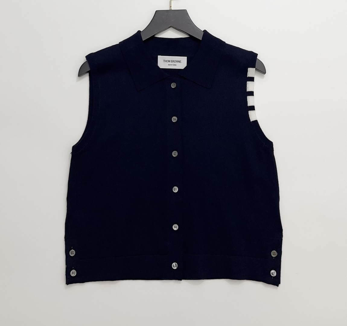 Thom Browne Slim Knit Vest