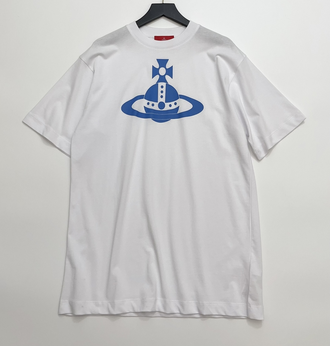 Vivienne Westwood Saturn Print Relaxed Fit Short Sleeve T-Shirt