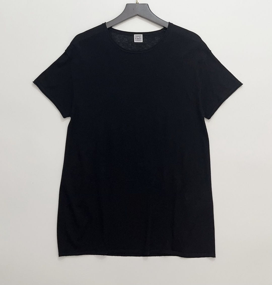 Totême Exquisite Sheer Slim Fit Silk Round Neck T-Shirt