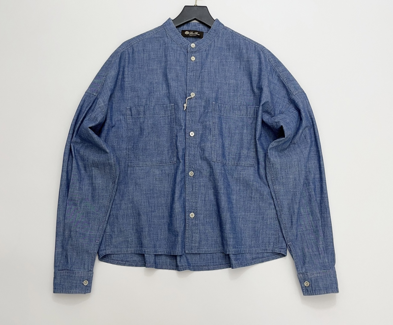 LP Blue Simple Shirt Top