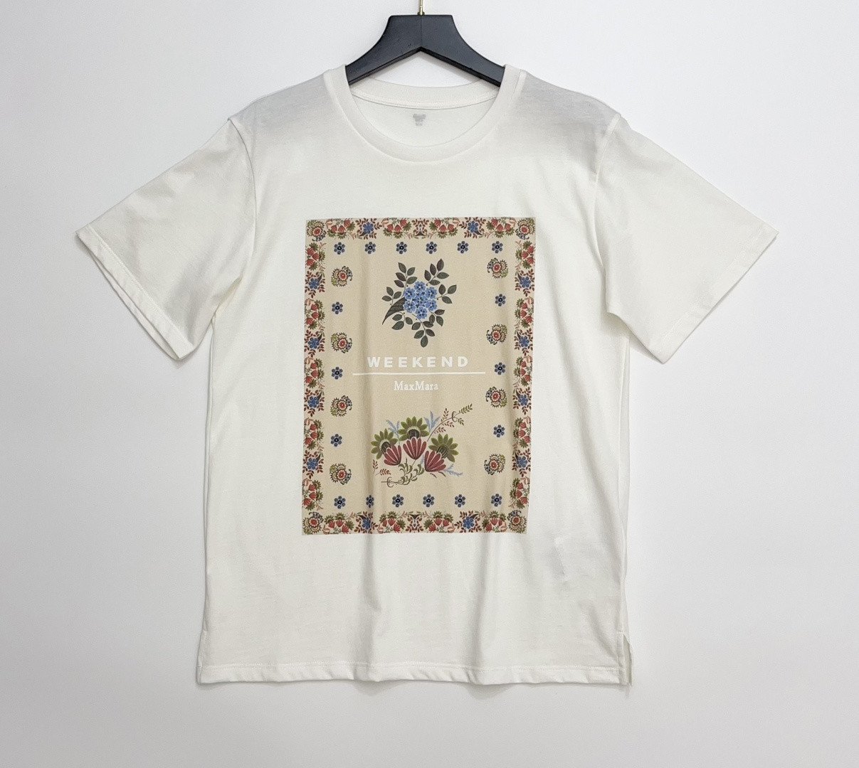 Weekend MaxMara 2026 Spring/Summer New Women's Cotton Round Neck T-Shirt