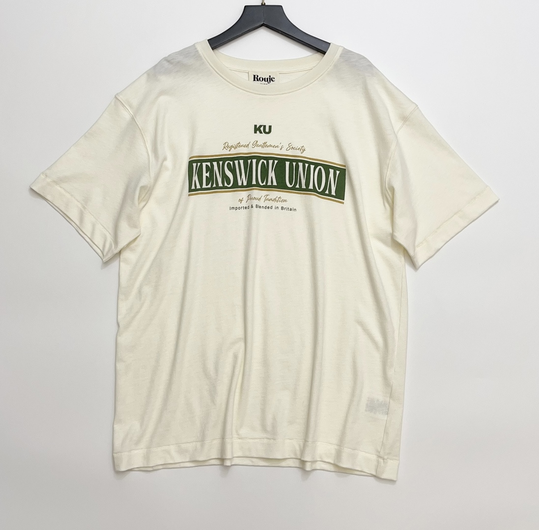 Green Letter Loose Short Sleeve T-Shirt