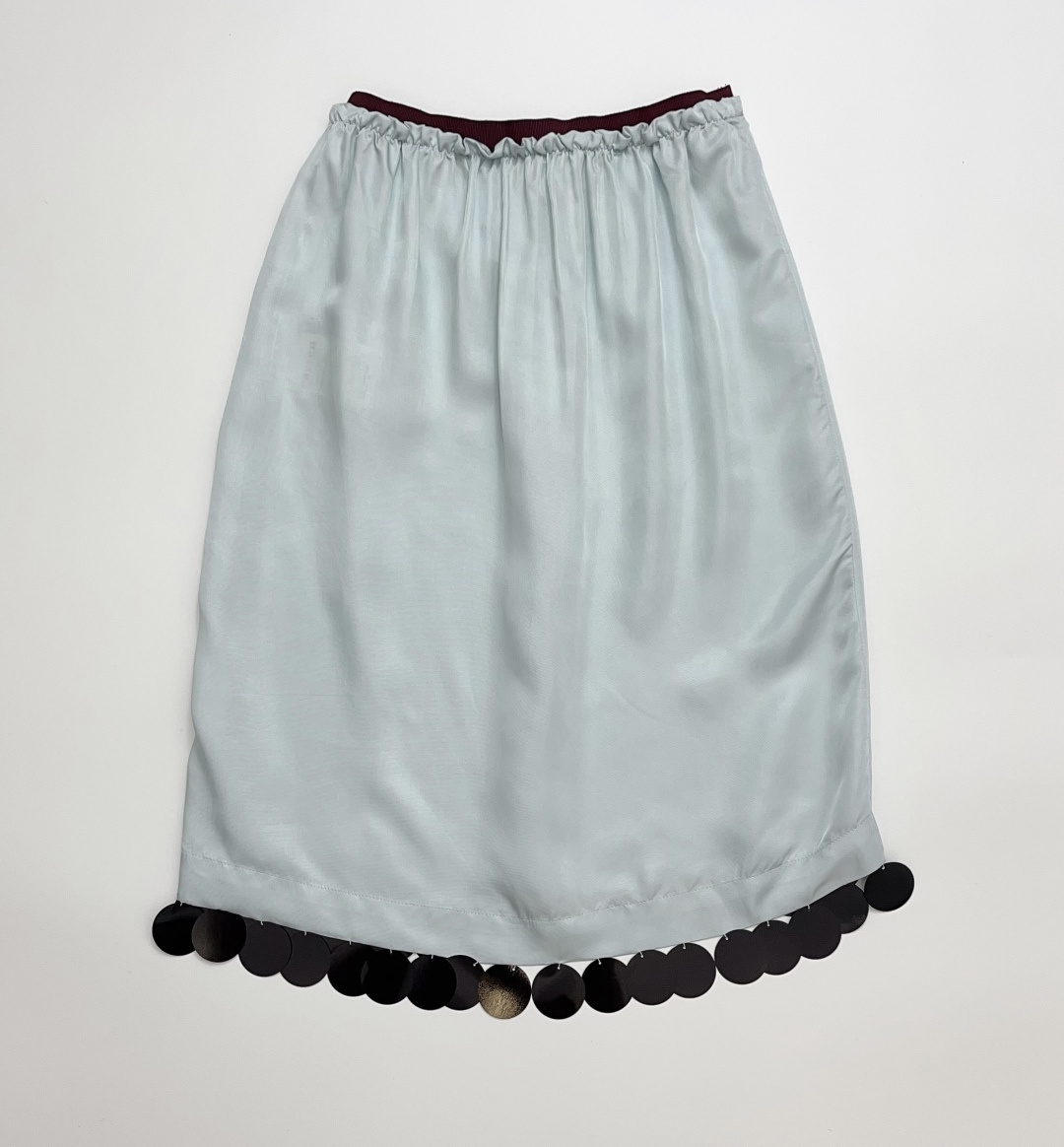 Carven Light Blue Skirt