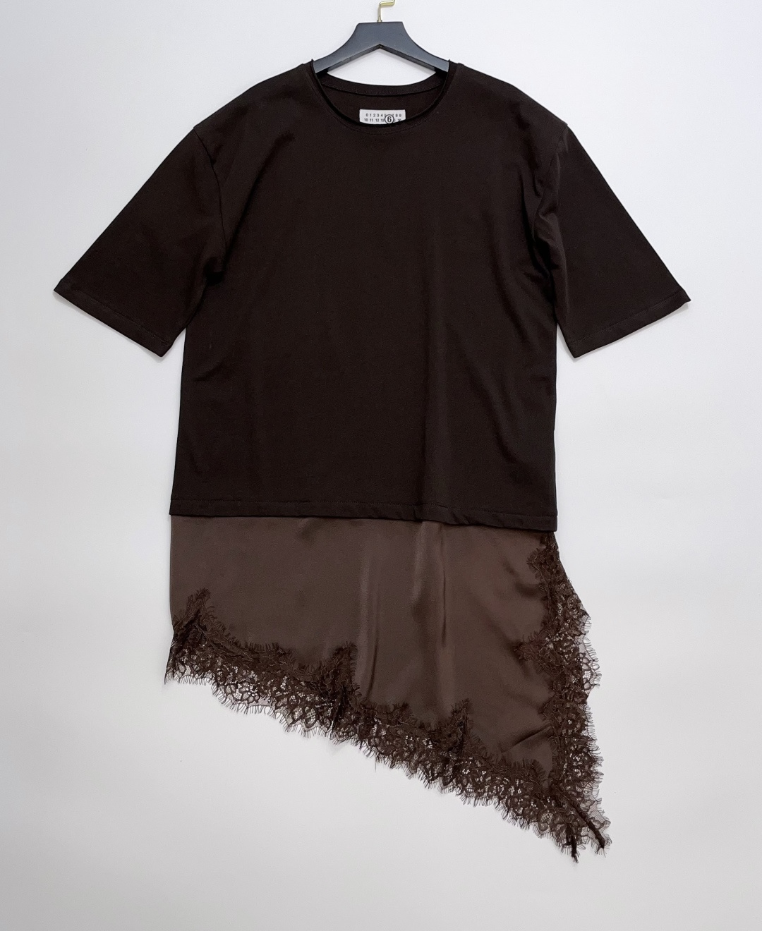 MM6 Maison Margiela Lace Panel Design Dress