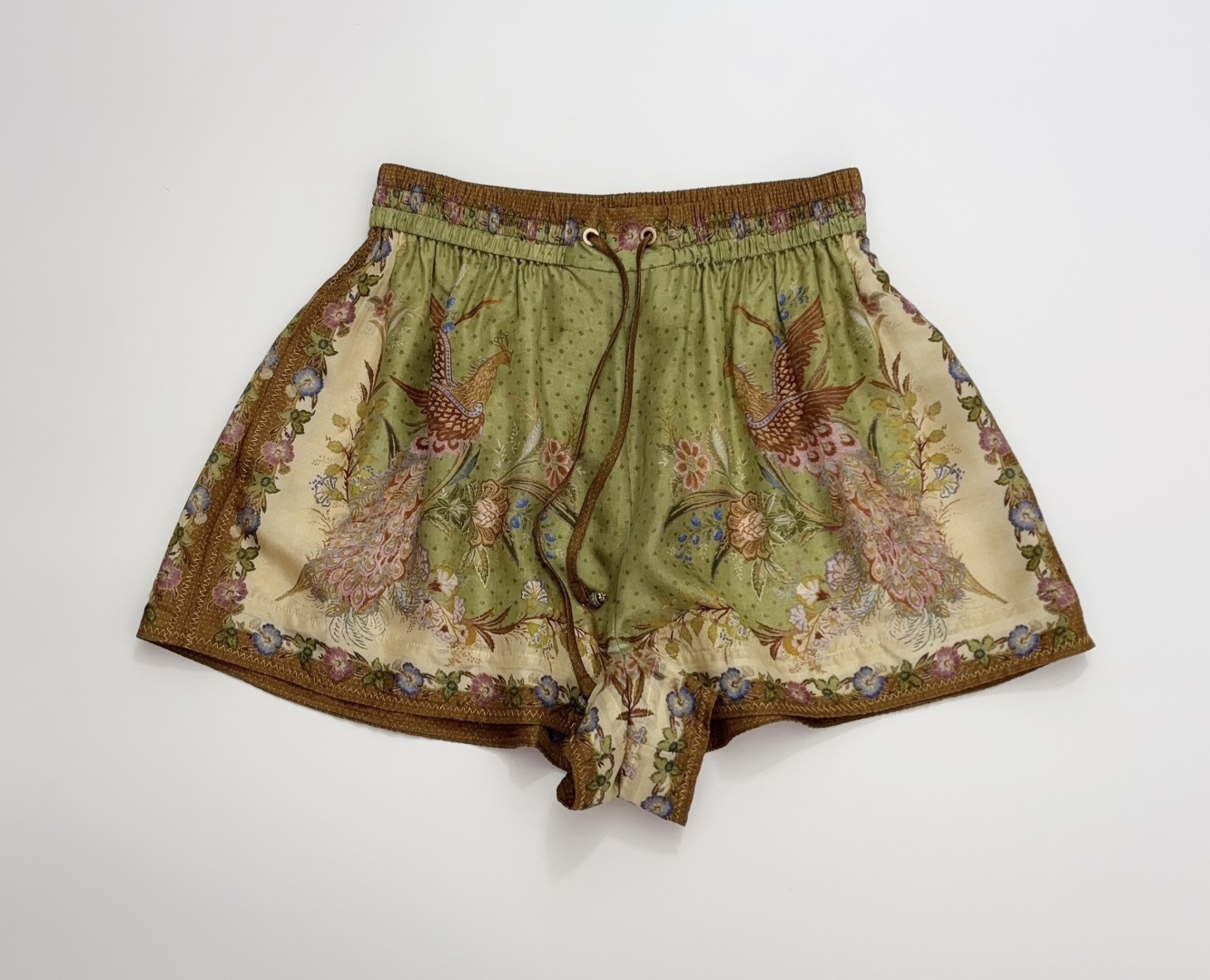 Zimmermann Indra Floral Print Shorts