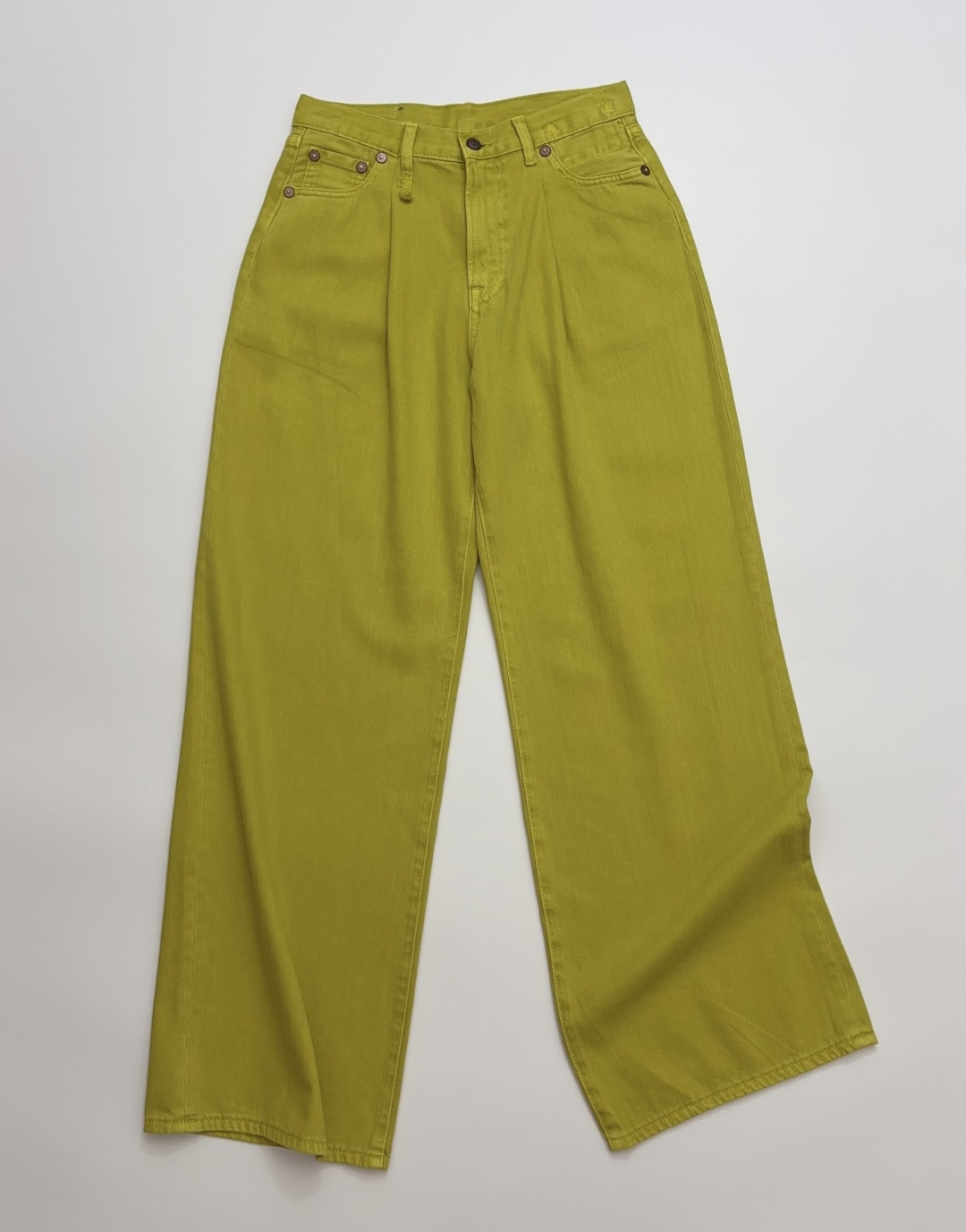 R13 DAMON Retro Mid-Waist Loose Wide-Leg Jeans