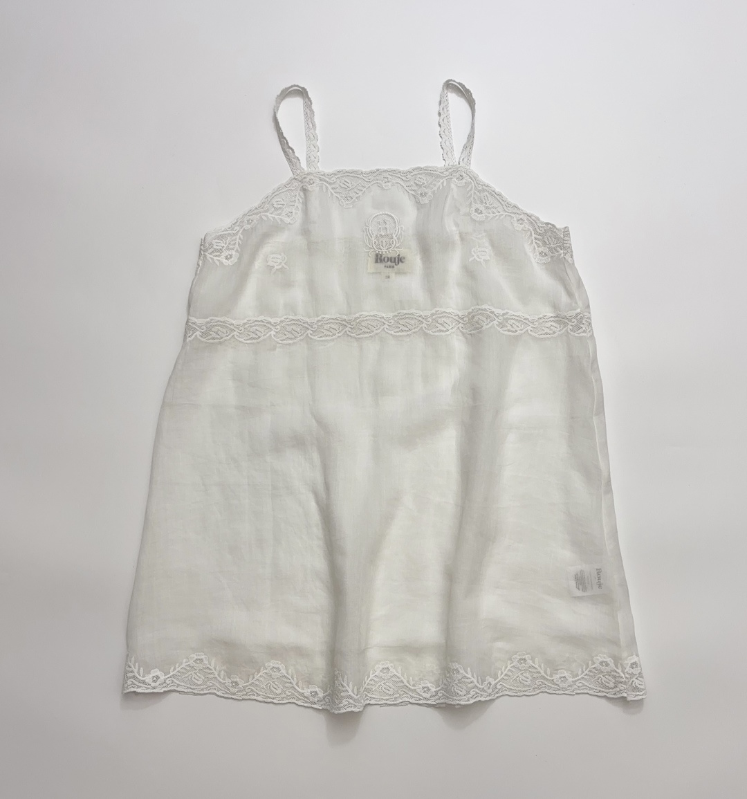 Lace Patchwork Slip Dress