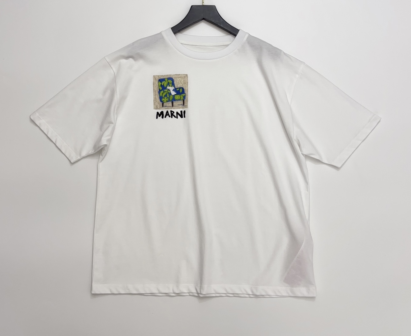 Marni Cartoon Print Short Sleeve T-Shirt