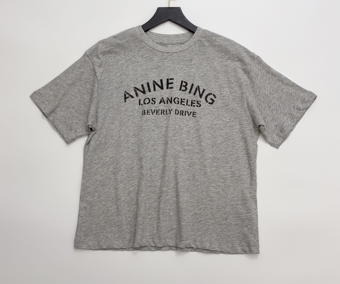 ANINE BING Simple Logo Print T-Shirt