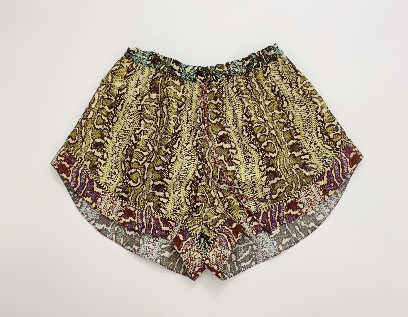 Alémais Organic Cotton Varna Woven Print Shorts