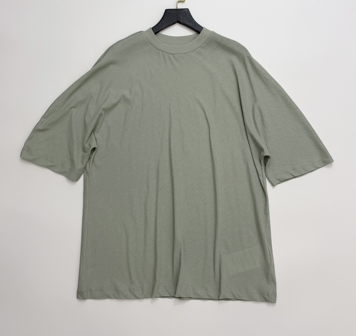 Studio Nicholson Solid Simple Versatile Loose Short-Sleeve T-Shirt