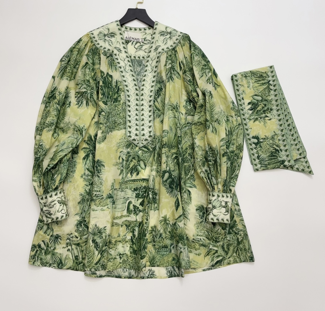 Alémais Sara Bow Print Wizard of Oz Mini Dress
