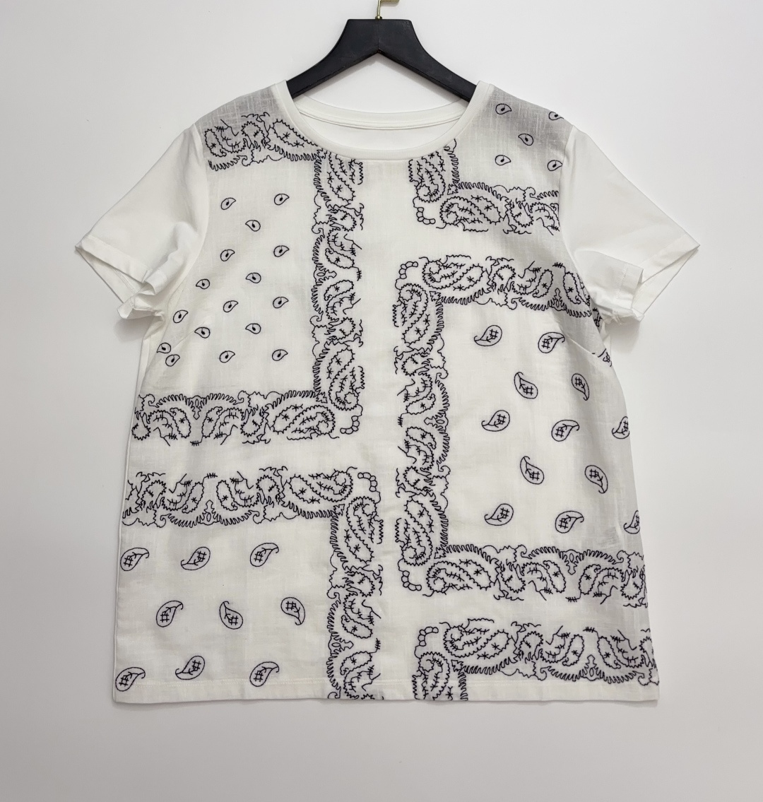 Weekend Max Mara Spring/Summer 2026 Embroidered Short Sleeve T-Shirt