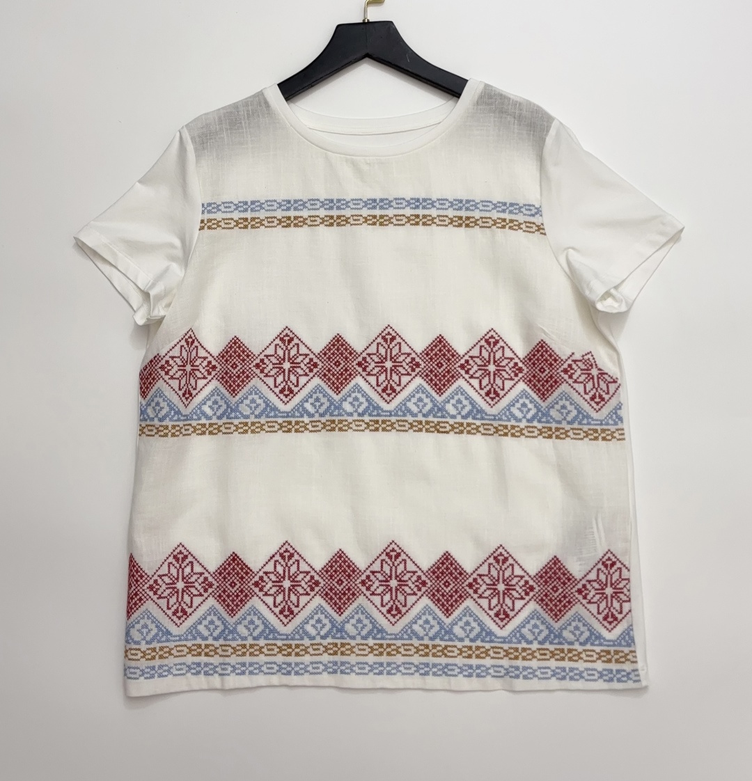 Weekend Max Mara Spring/Summer 2026 Embroidered Short Sleeve T-Shirt