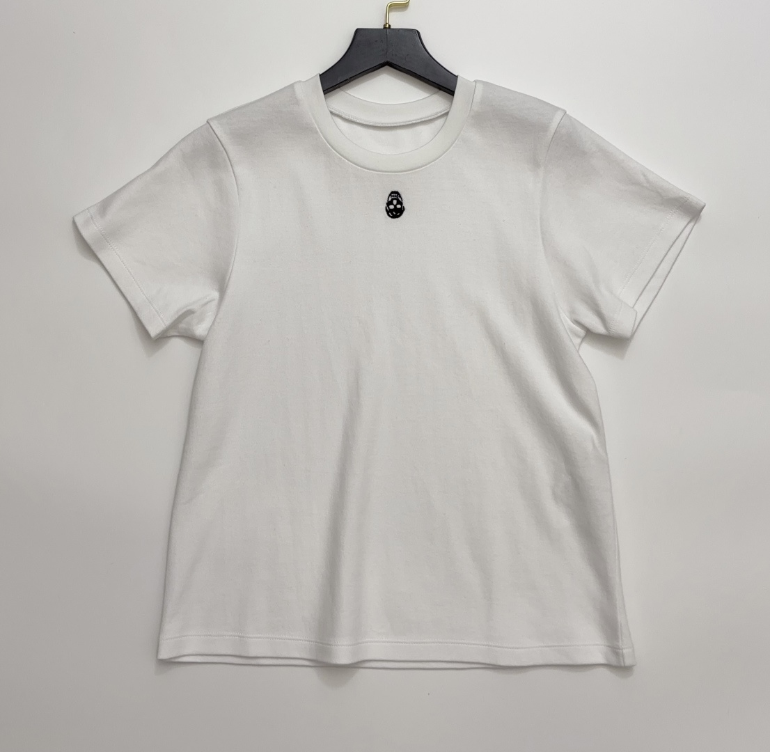 Alexander McQueen Women's Casual Versatile Short Sleeve T-Shirt