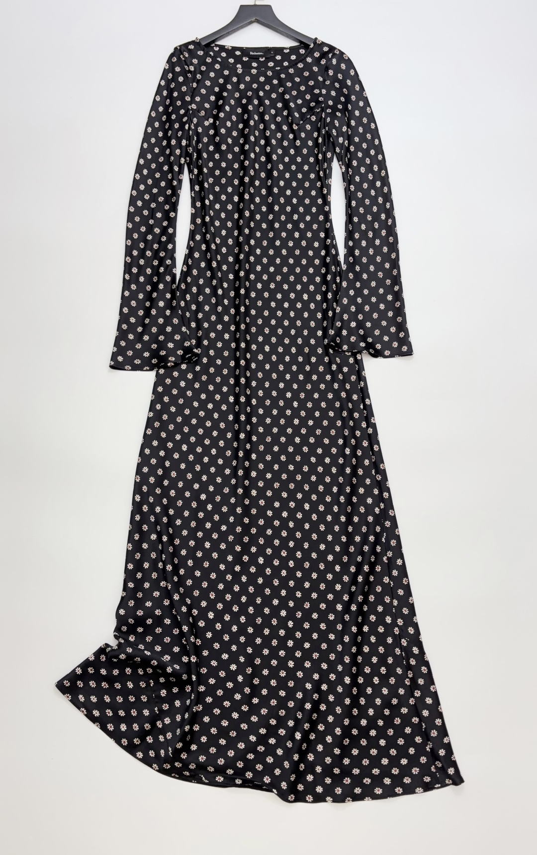 Réalisation Par Daisy Silk Bias Cut Flare Sleeve Maxi Dress The Gia