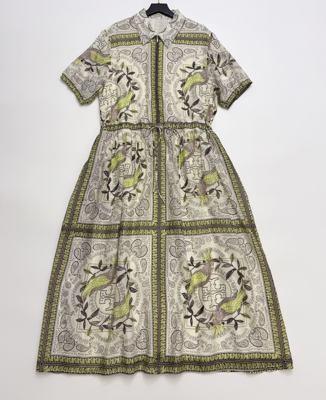 Tory Burch Women's Floral Print Silk Cotton Midi Dress