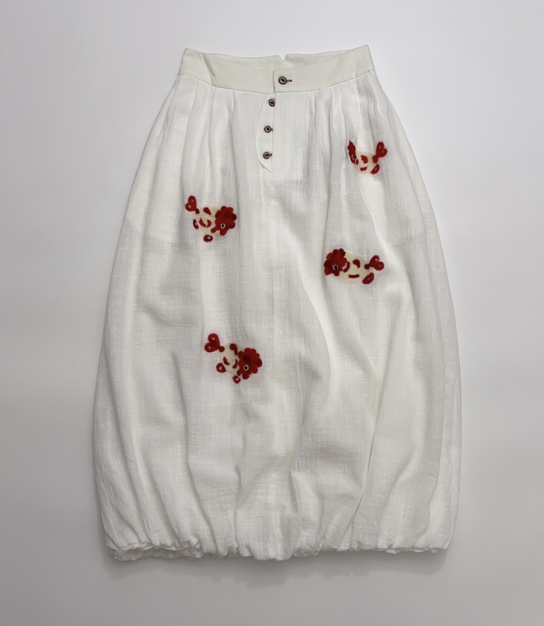 2026 Spring/Summer Parrotfish Handmade Felt Half-Skirt