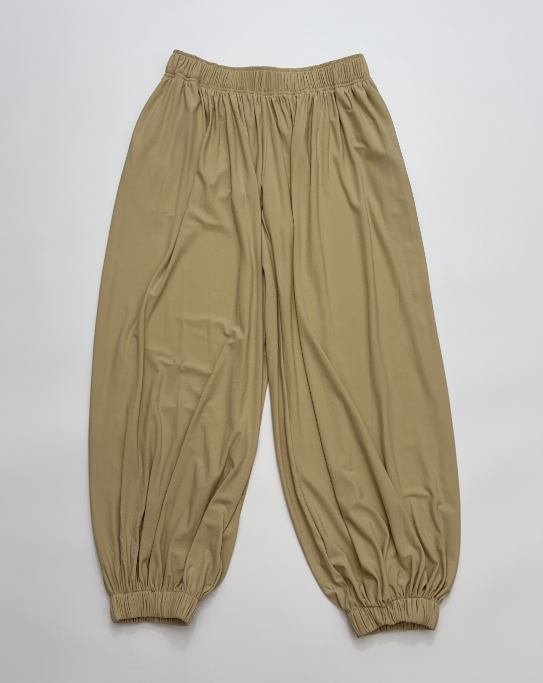 Auti Seminario Casual Loose Jogger Pants, Summer Comfortable Simple Harem Pants