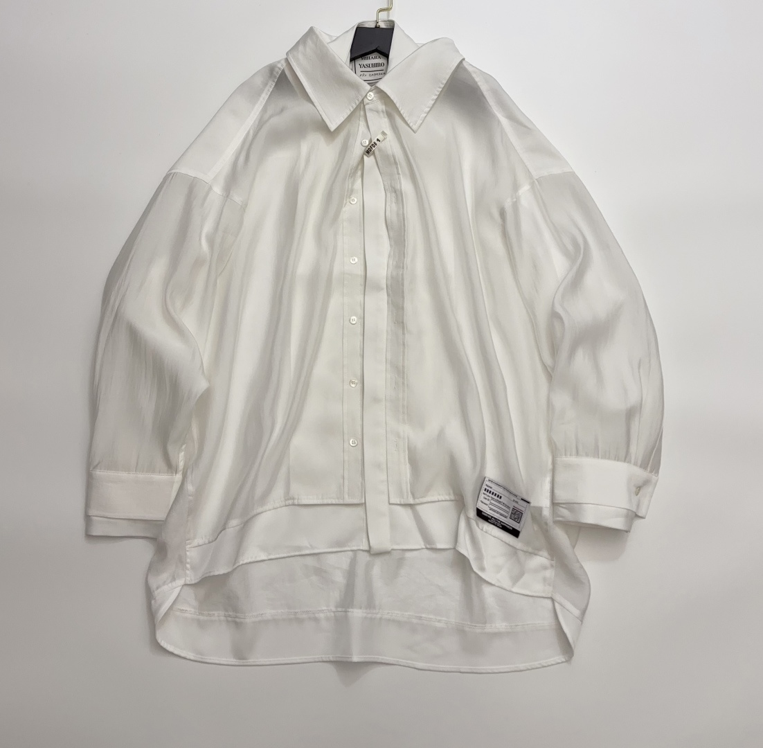 Maison Mihara Yasuhiro Faux Two-Piece Loose Shirt