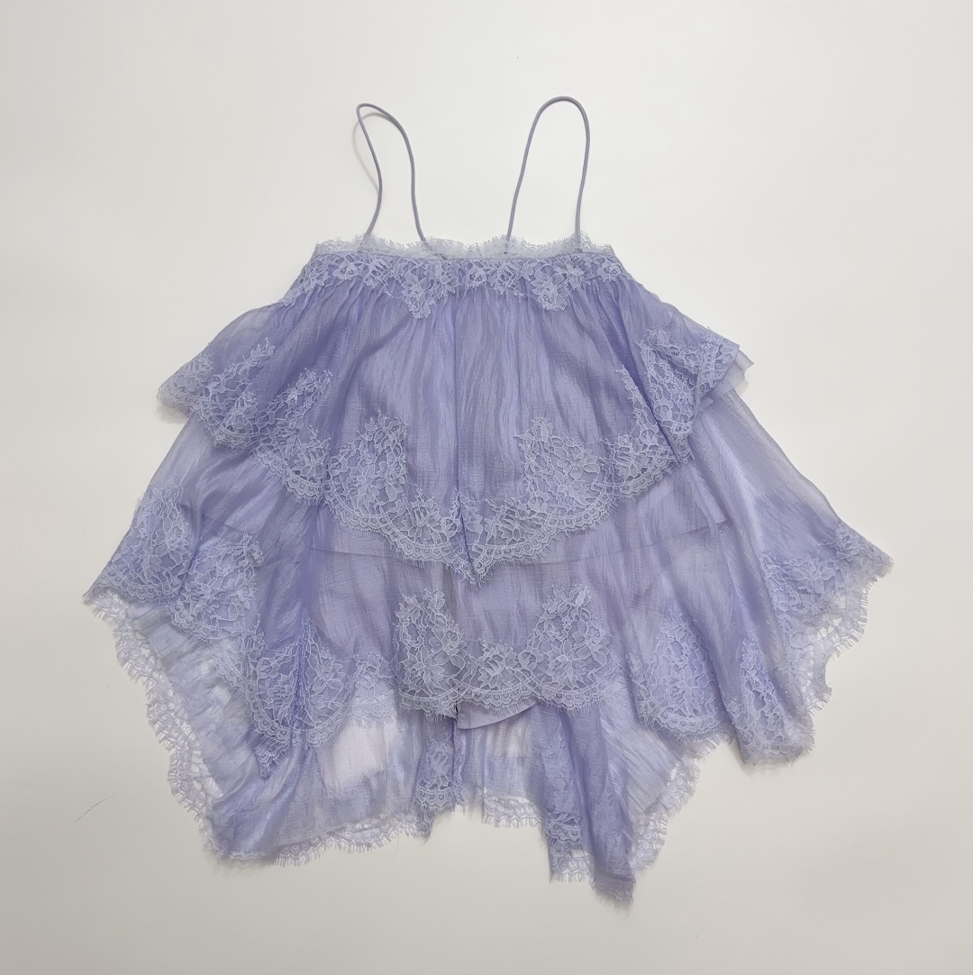 Aje Lace Patchwork Designed Camisole Top