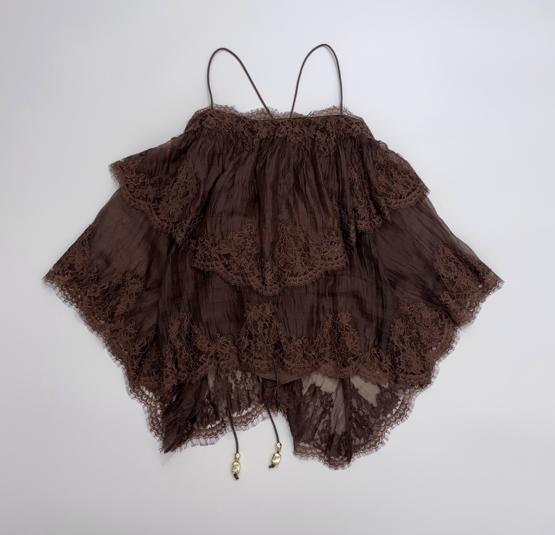 AJE Lace Panel Cami Top