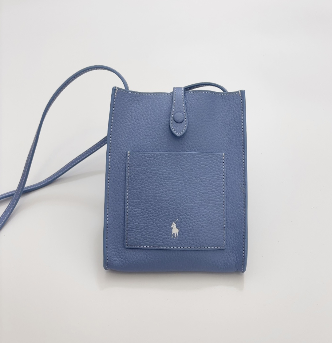 Polo Ralph Lauren Polo Leather Crossbody Bag